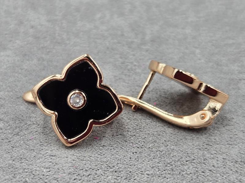 Сережки Fallon 17 мм висота 17 мм англійський замок