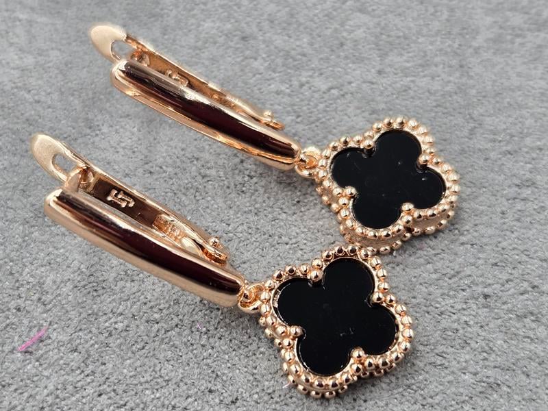 Сережки Fallon 12 мм висота 32 мм англійський замок