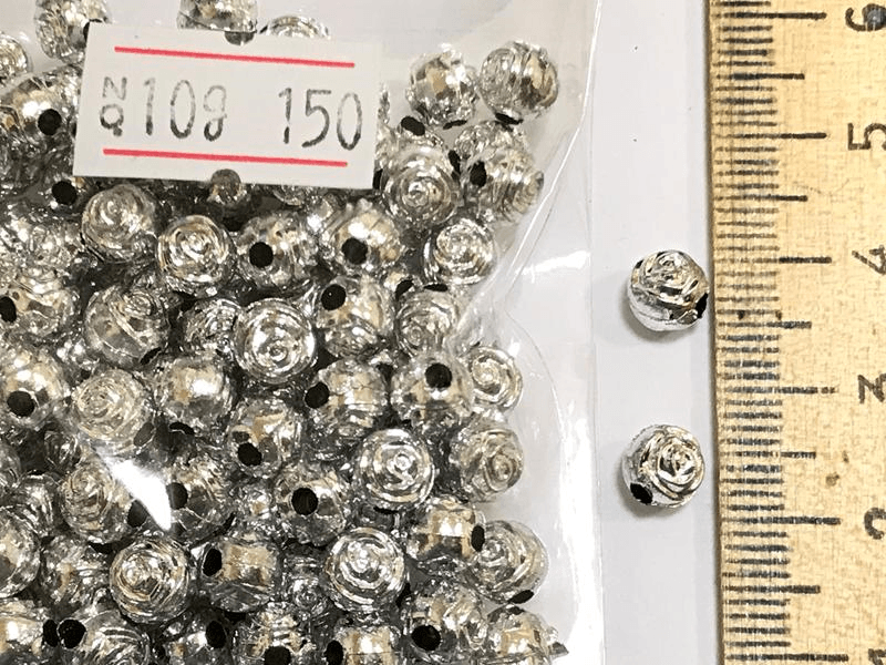 Бусина пластиковая 150шт