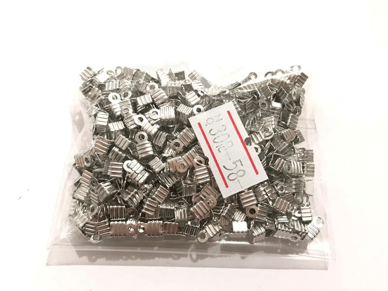 Зажимы для лески 25гр цвет сталь