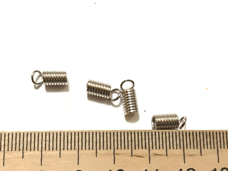 Пружинка 50гр 130шт 4,5*7мм цвет сталь