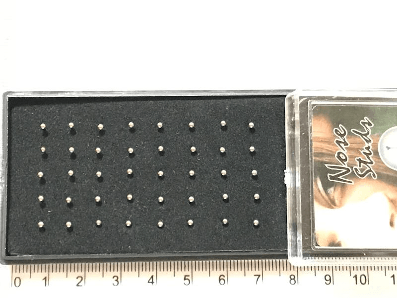 Пирсинг 40шт 1,6мм (нержавеющая сталь)