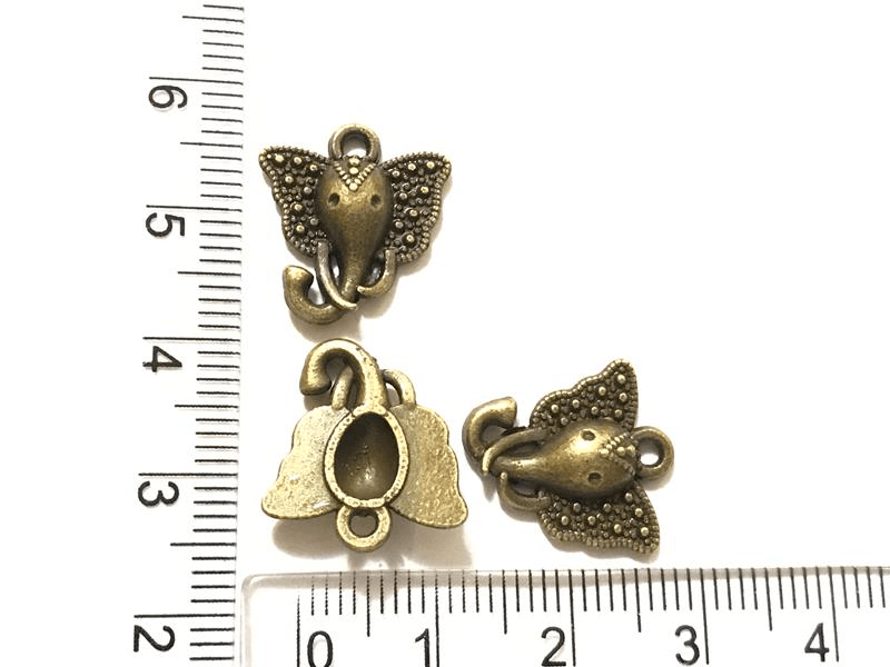 Подвеска 22 шт цвет бронза