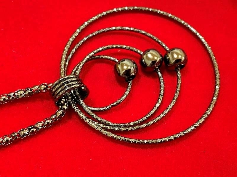 Кулон 70 см цвет черный