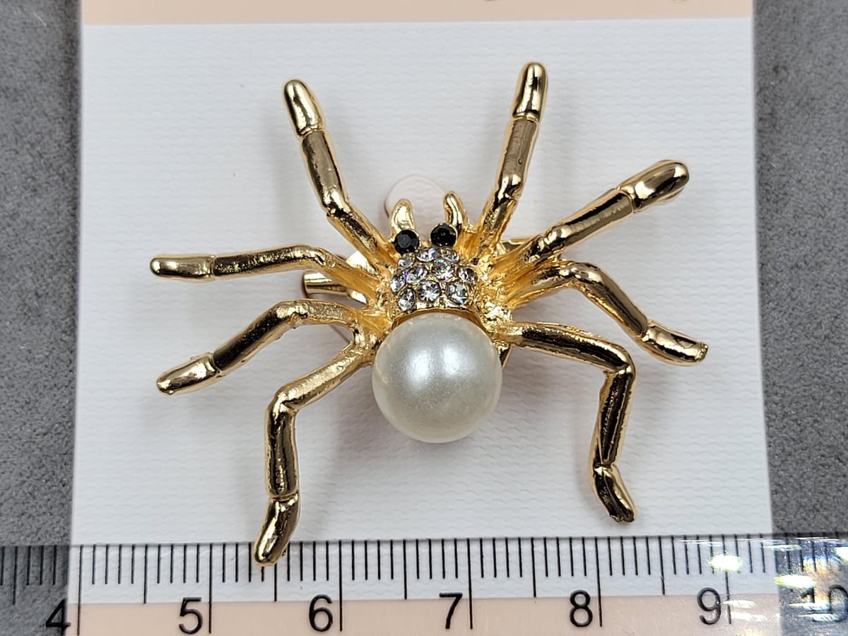 Брошь колір золото