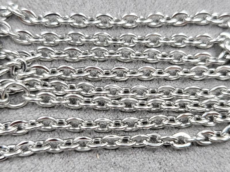 Ланцюг 3 мм довжина 45 см нержавіюча сталь