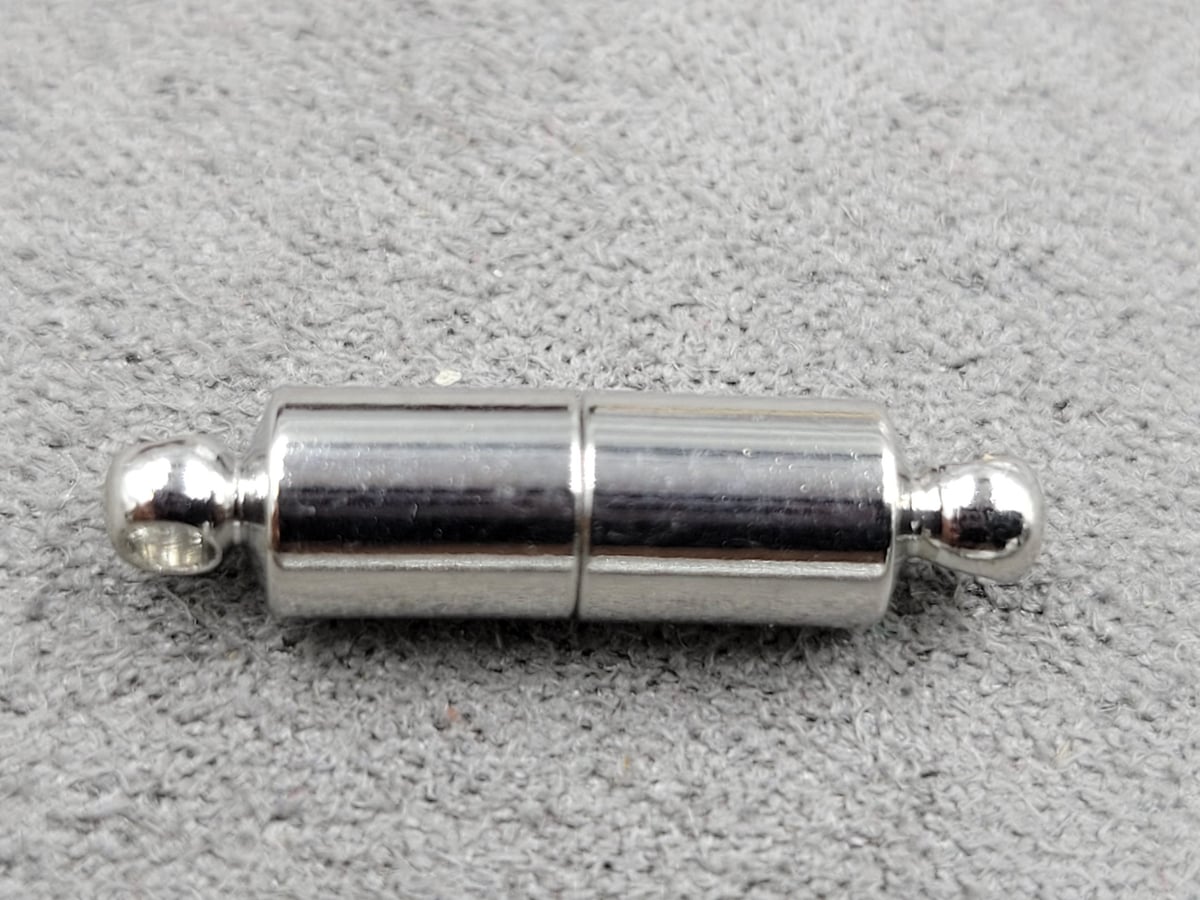 Замок магнітний 5*20 мм колір сталь