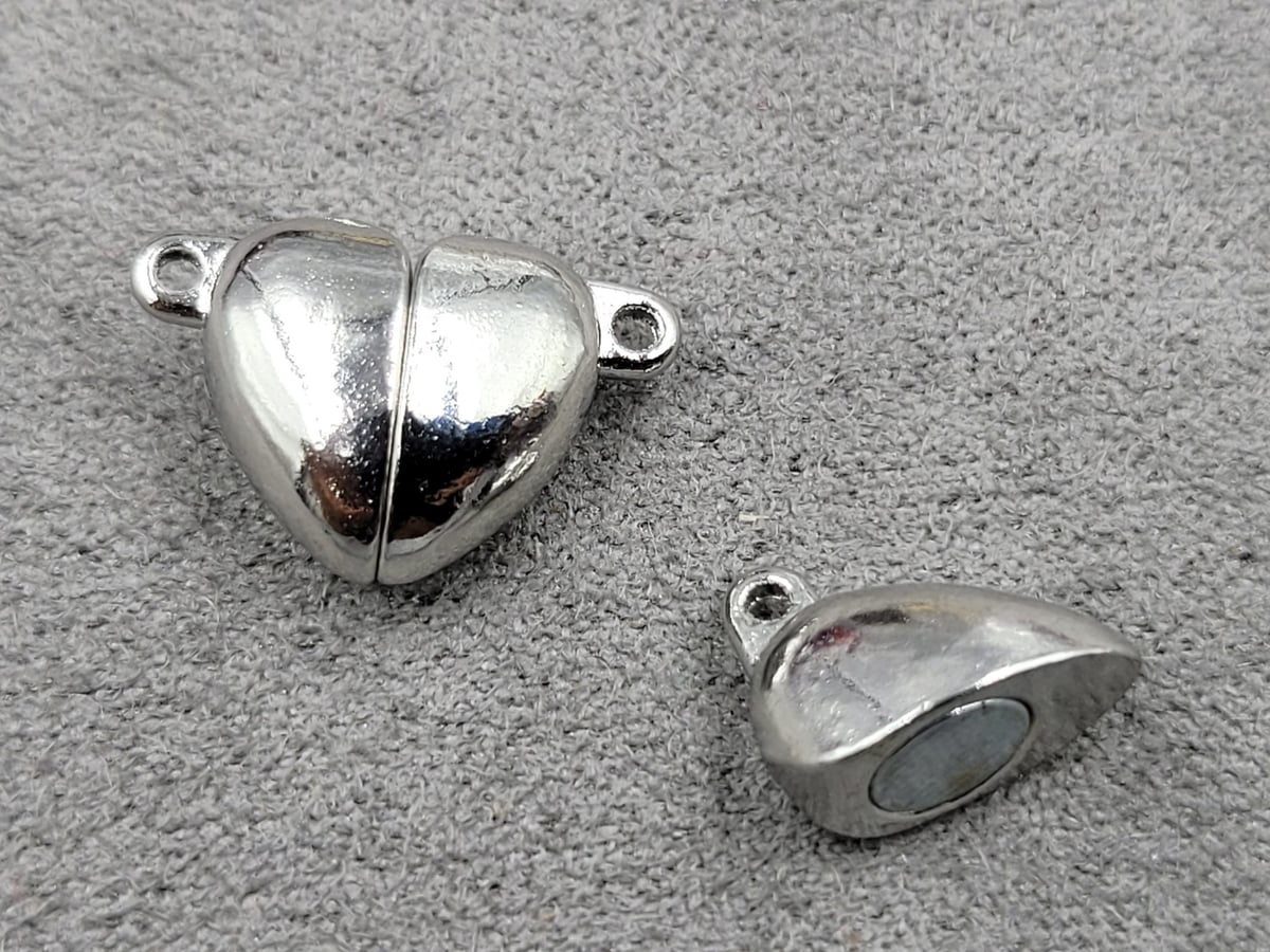 Замок магнітний 11*16 мм колір сталь