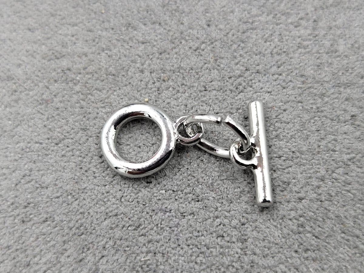 Замок тогл 8 мм (гіпоалергенний сплав)