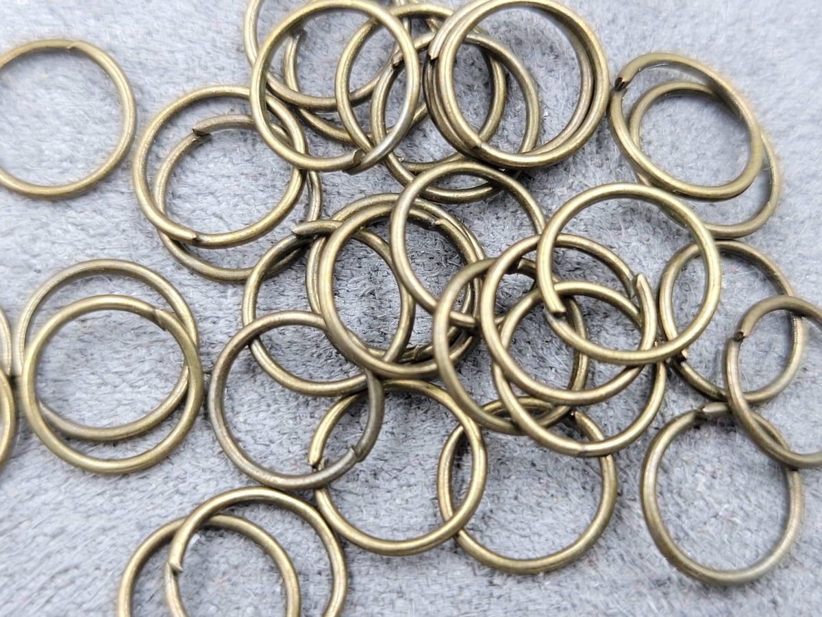 З"єднувальні кільця 8 мм 50 гр бронза