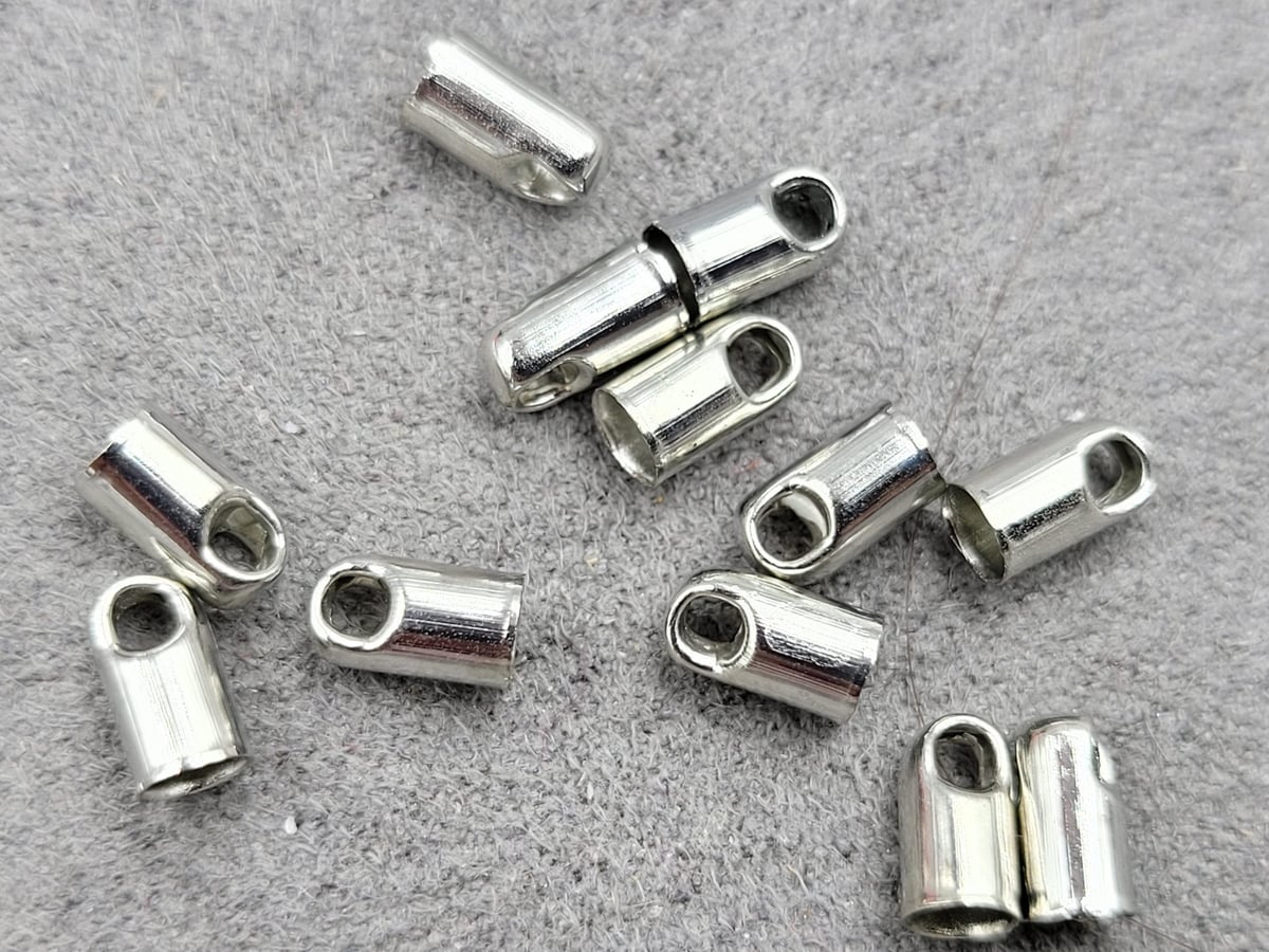 Зажим на леску 3,2 мм 20 гр колір сталь