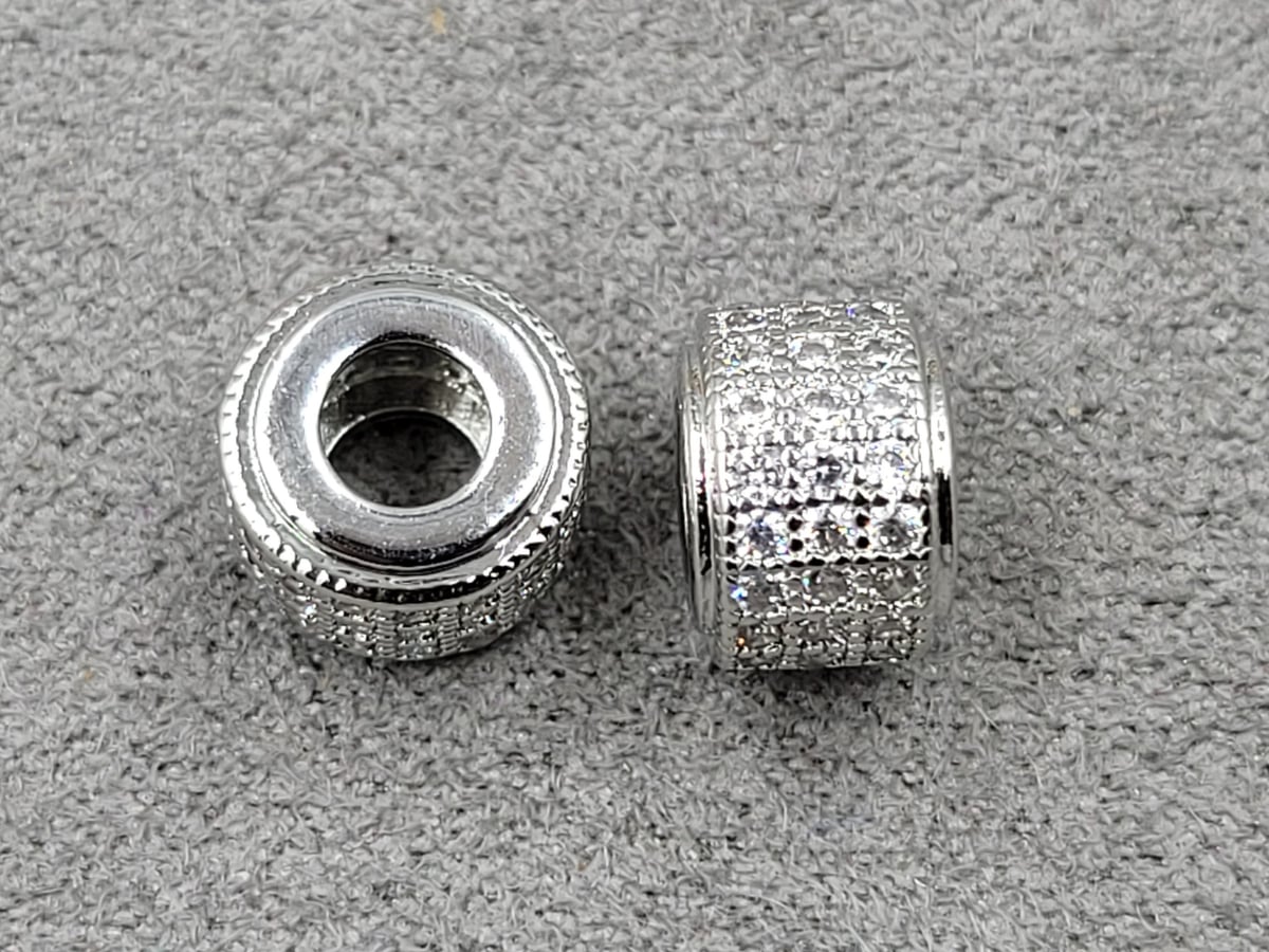 Бусина 9*6 мм (гіпоалергений сплав)