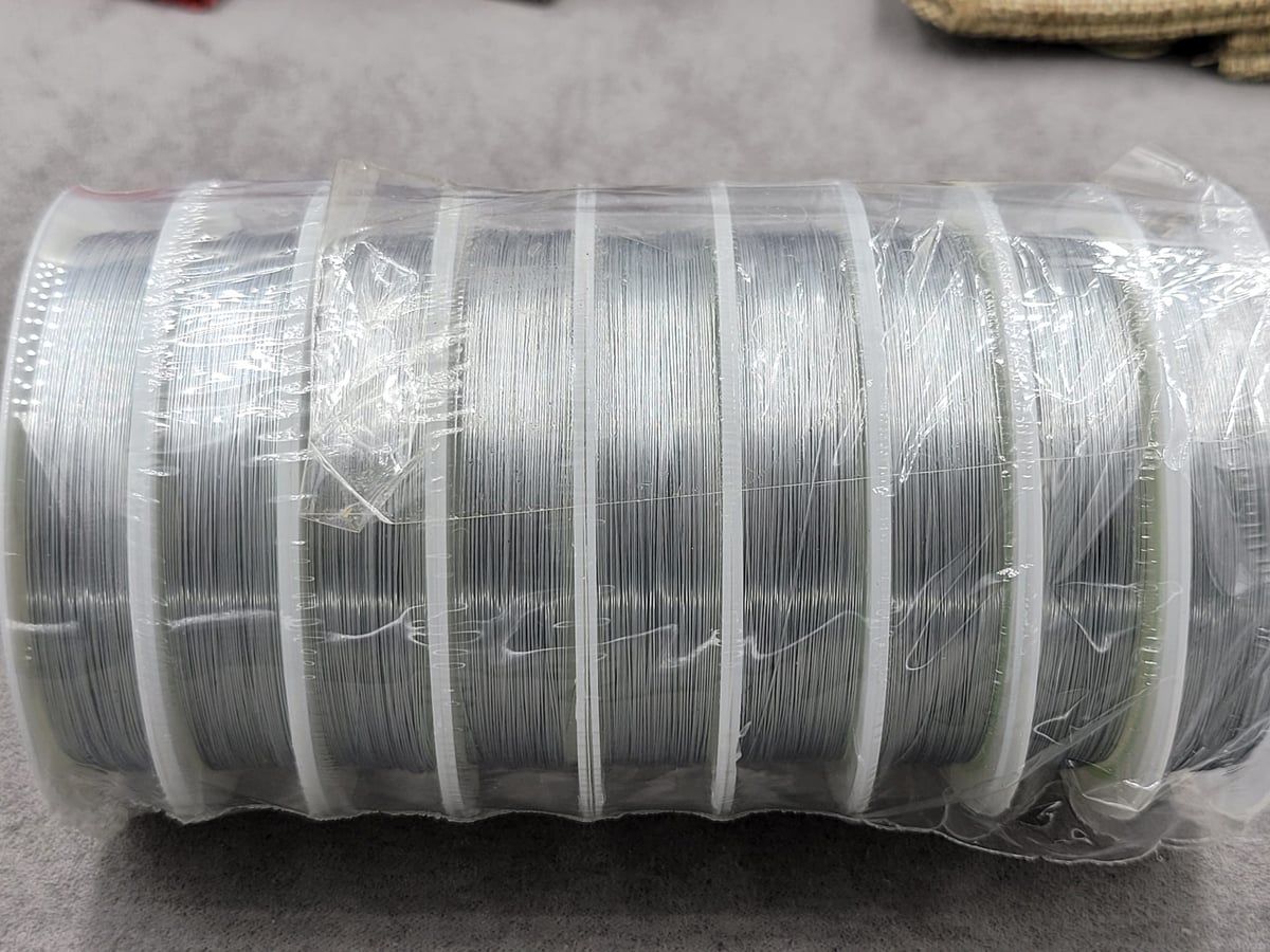 Дріт 0,3 мм 14 м 10 шт металічний