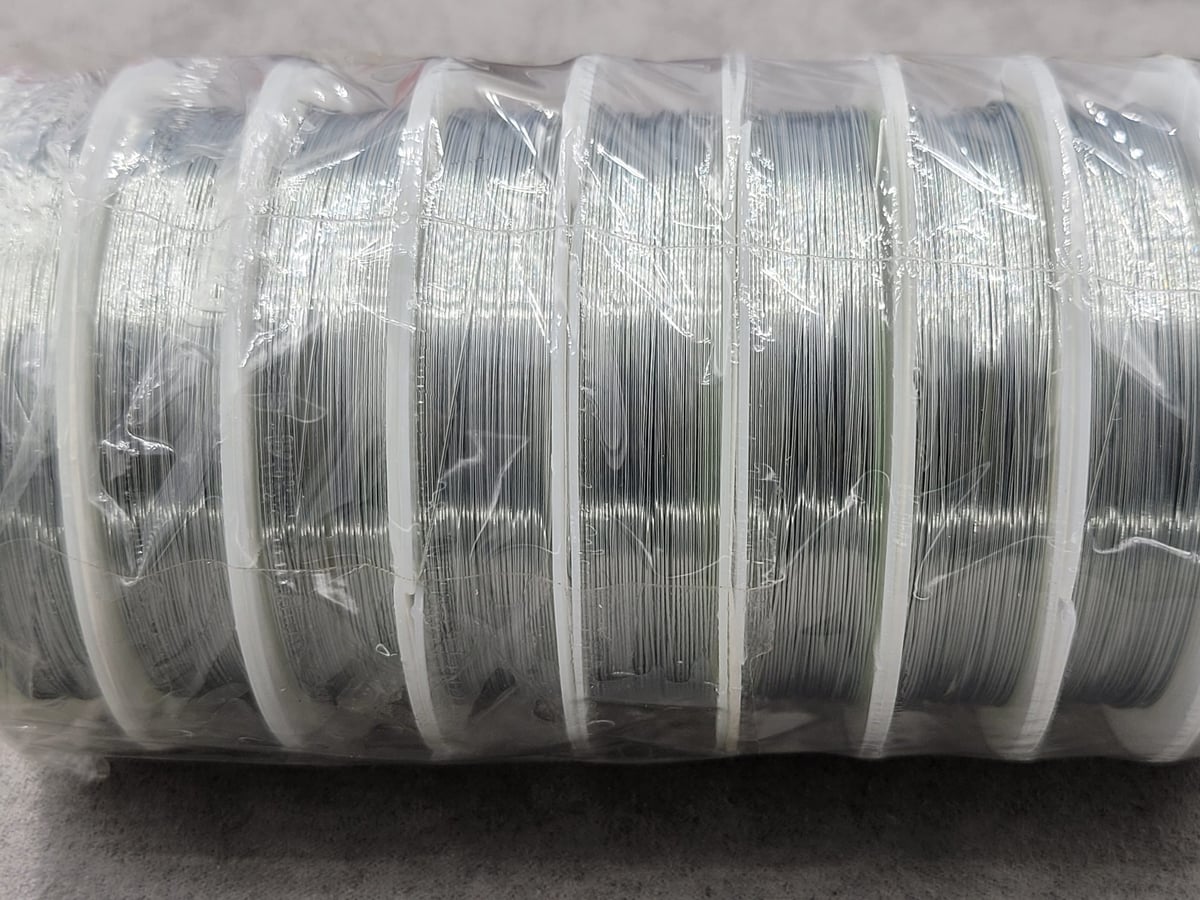 Дріт 0,4 мм упаковка 10шт 10 м металічний