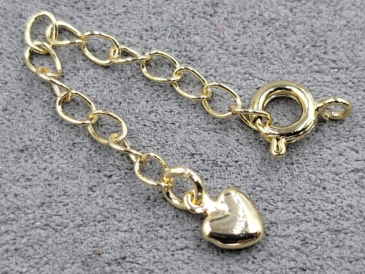 Замок 6 мм колір золото (гіпоалергенний сплав)