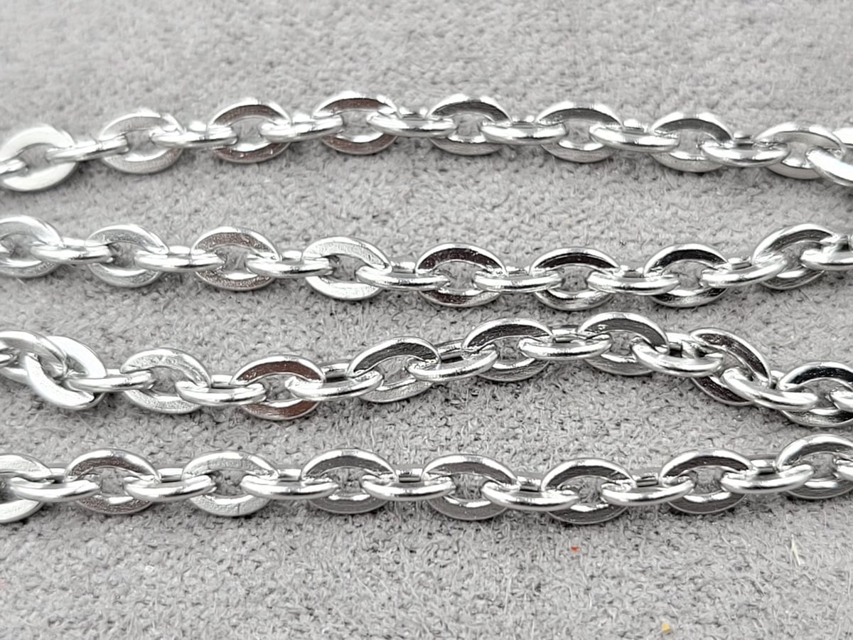 Ланцюг 3 мм довжина 60 см нержавіюча сталь