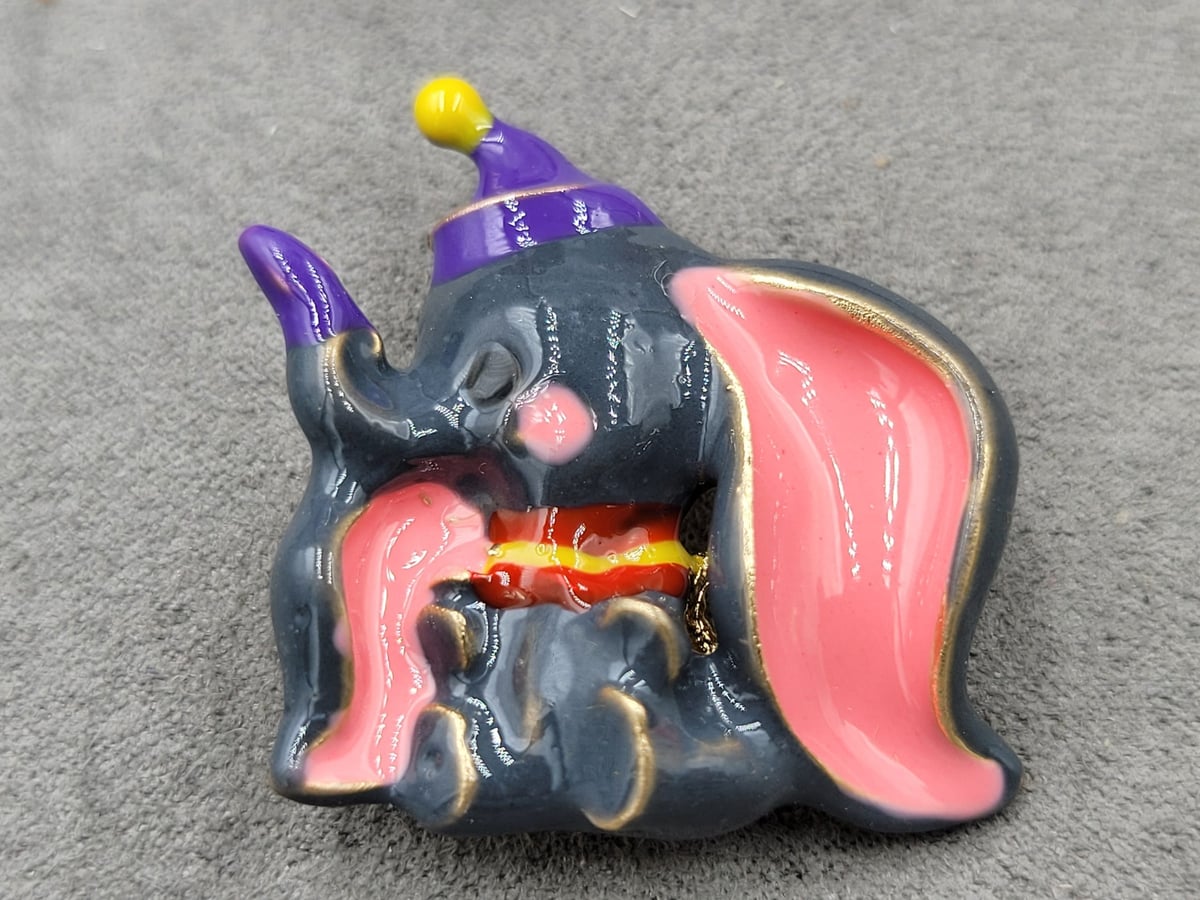 Брошь *слоненя Дамбо* 3,3*3,8 см