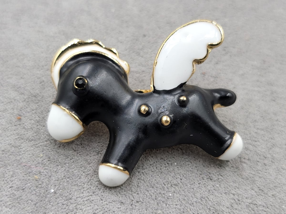 Брошь *пегас* 2,6*3,7 см