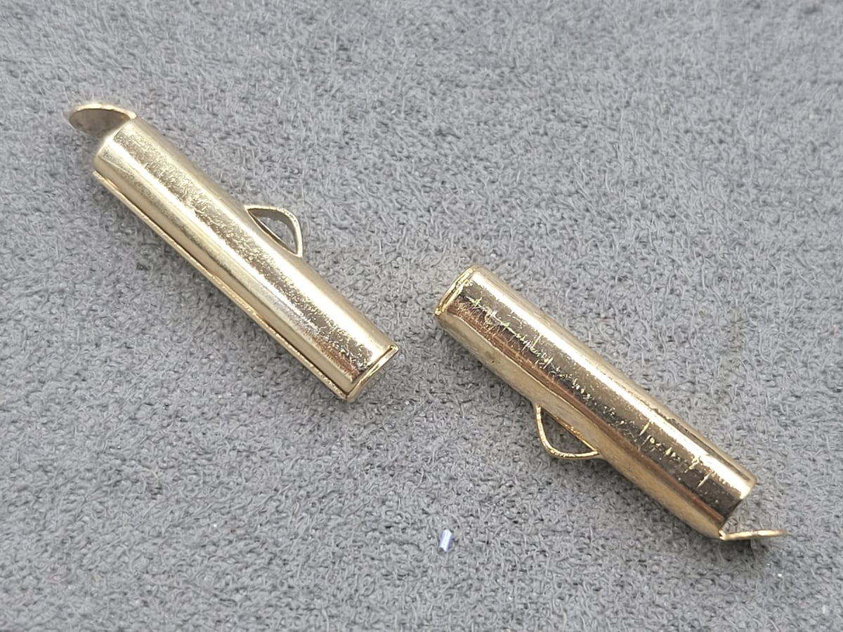 Слайдер 4*20 мм 50 шт колір золото