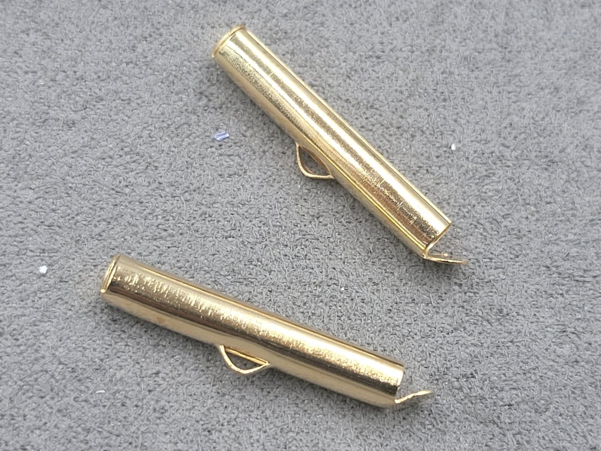 Слайдер 4*25 мм 50 шт колір золото