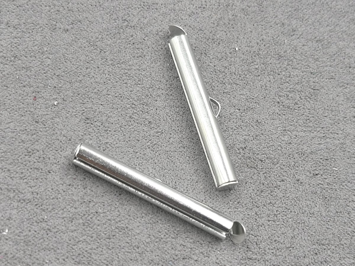 Слайдер 4*30 мм 50 шт колір сталь