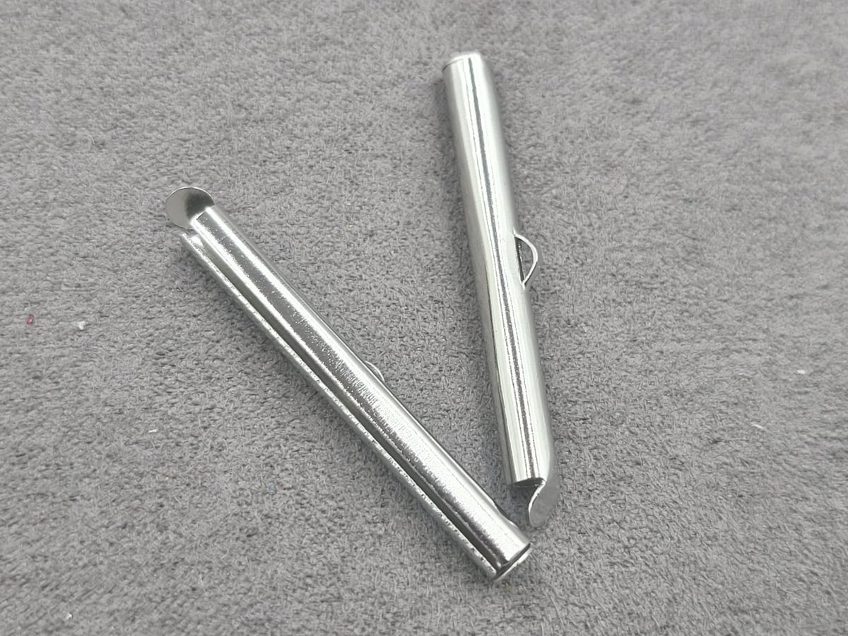 Слайдер 4*35 мм 50 шт колір сталь