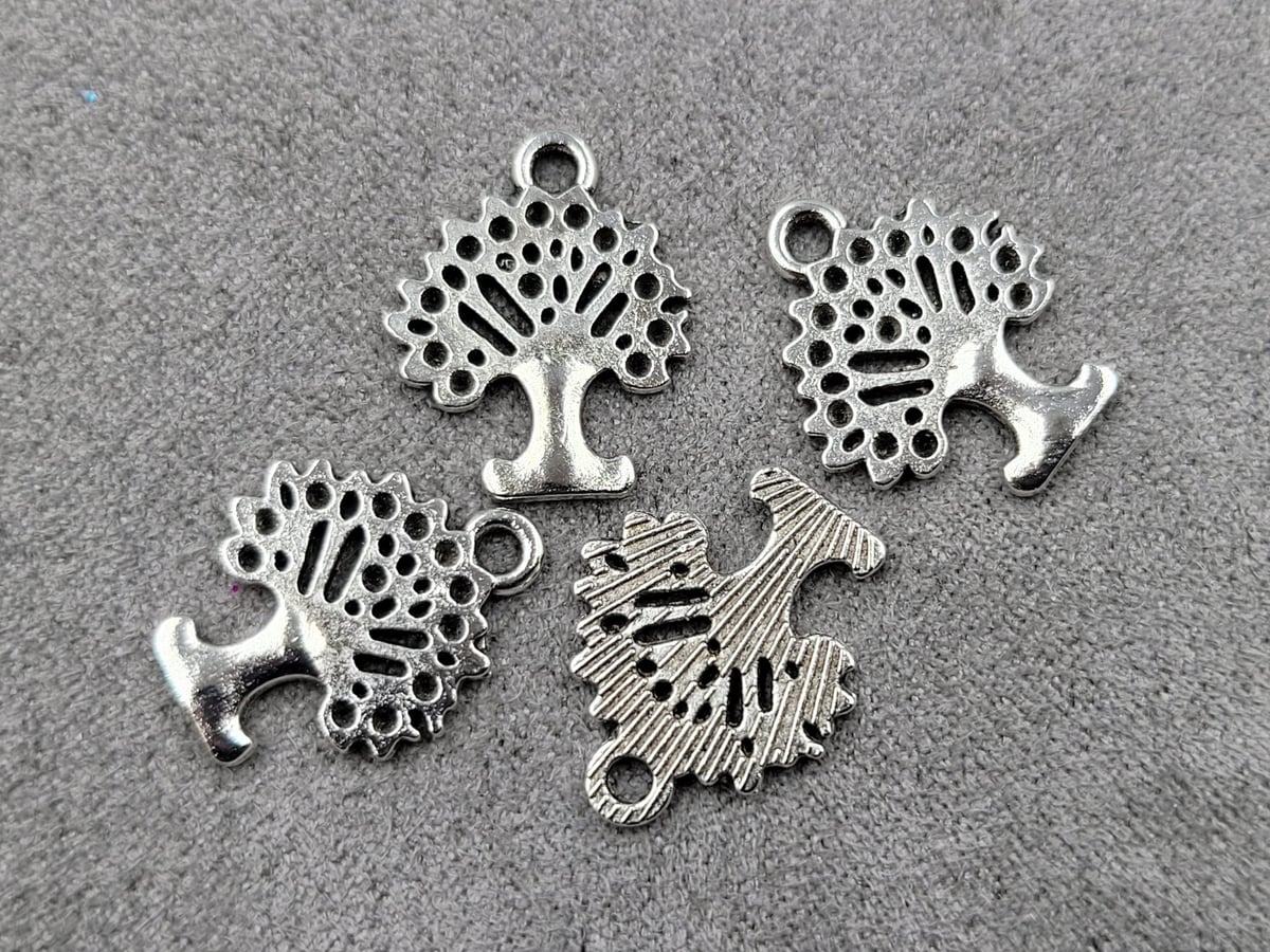 Підвіска дерево життя 14*17 мм 30 шт металічна