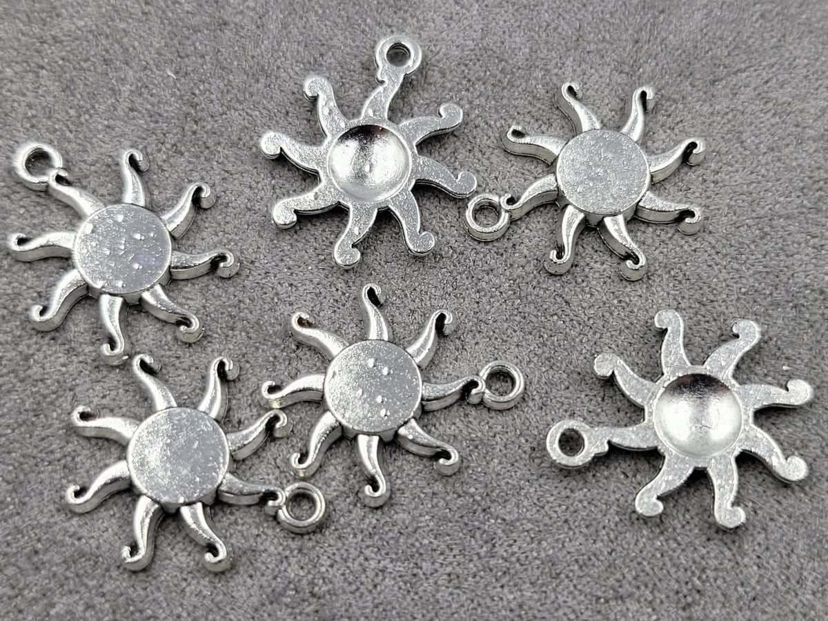 Підвіска 16*19 мм 25 шт металічна