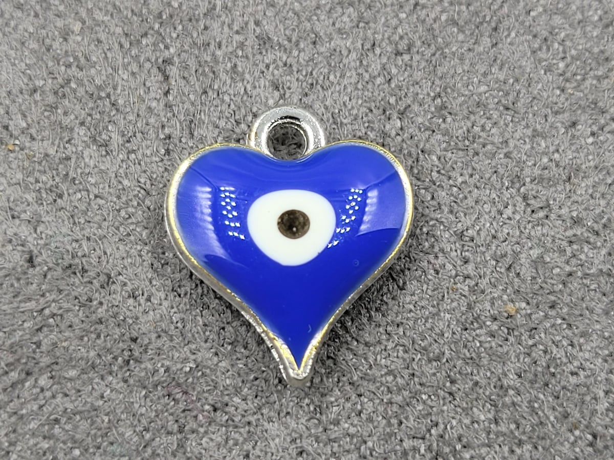 Підвіска серце око 12*14 мм