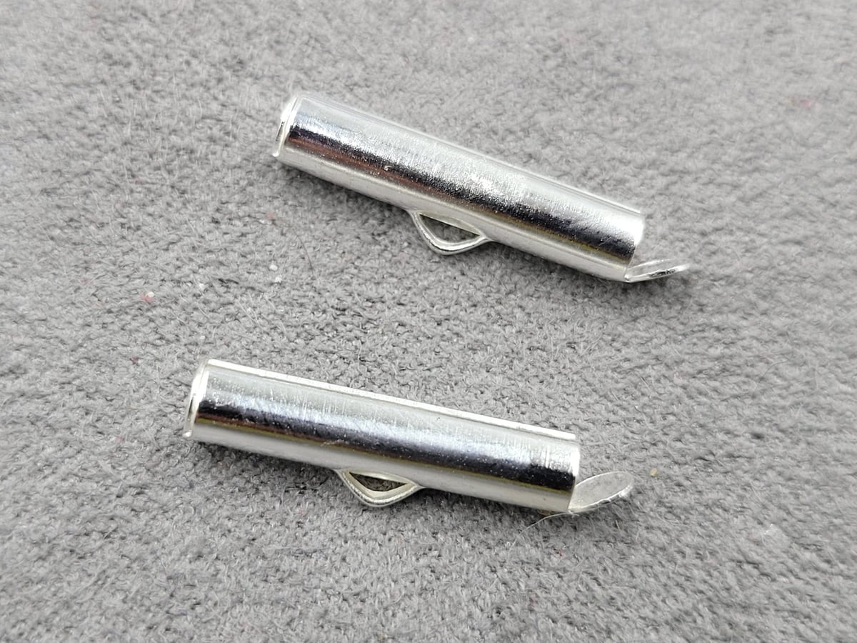 Слайдер 4*20 мм 50 шт колір срібло