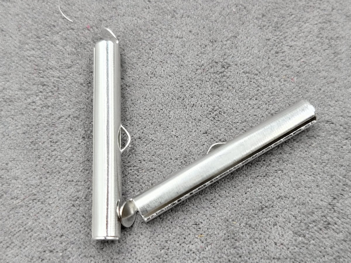 Слайдер 4*30 мм 50 шт колір срібло