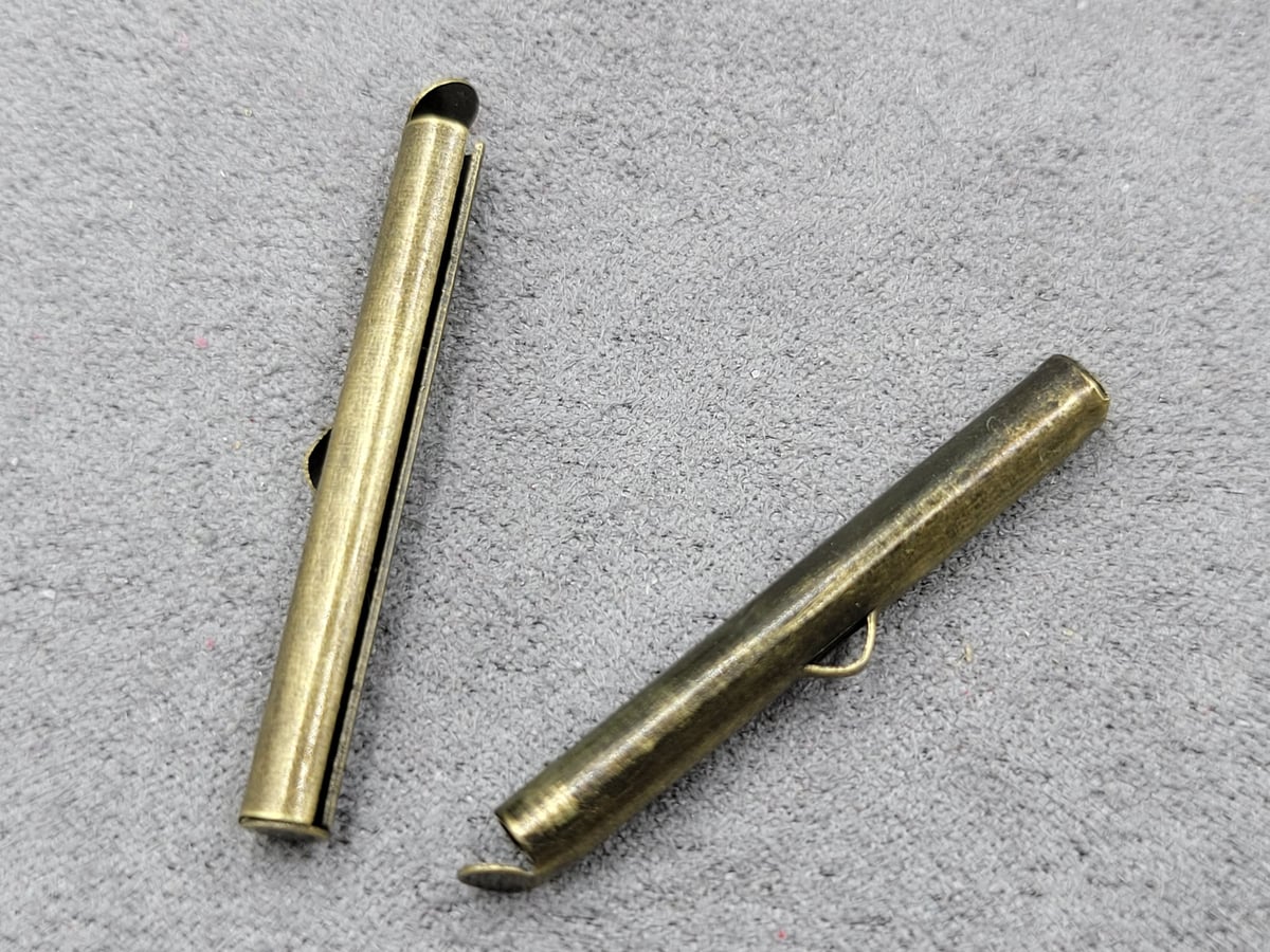 Слайдер 4*35 мм 50 шт колір бронза