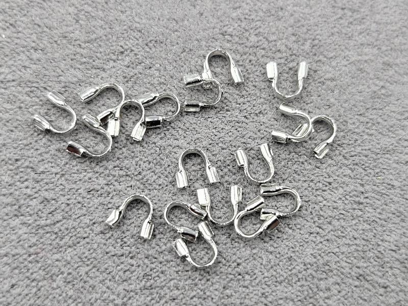 Протектори 4 мм 140 штук колір сталь металічні