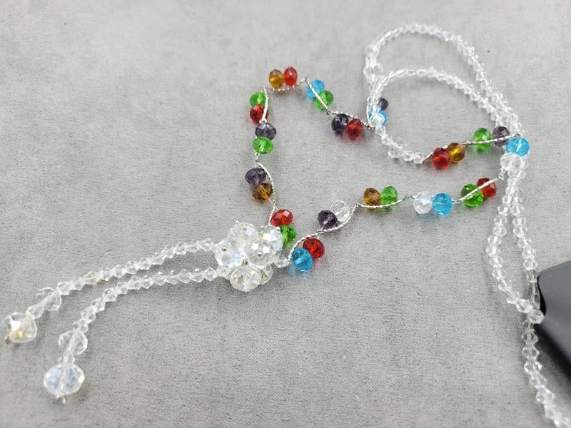 Буси з Чешского скла 60 см