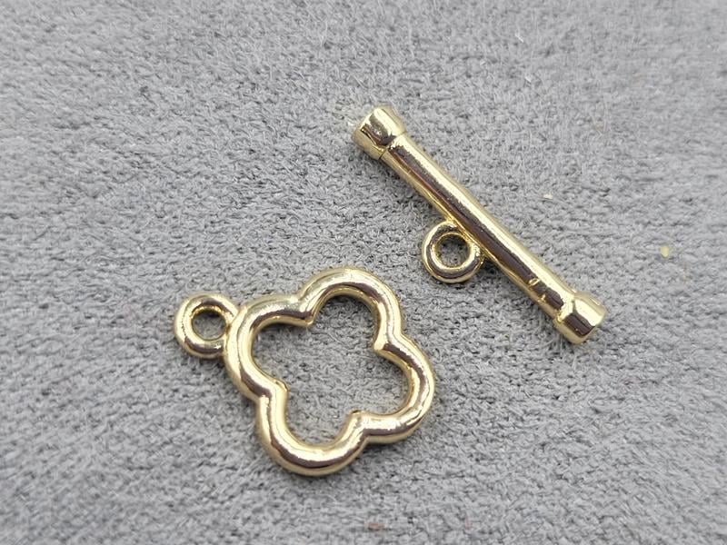 Замок тогл 12 мм золото (гіпоалергенний сплав)