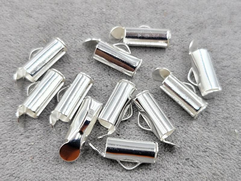 Слайдер 4*10 мм 50 шт колір срібло