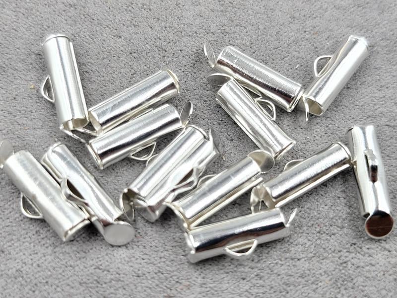 Слайдер 4*13 мм 50 шт колір срібло