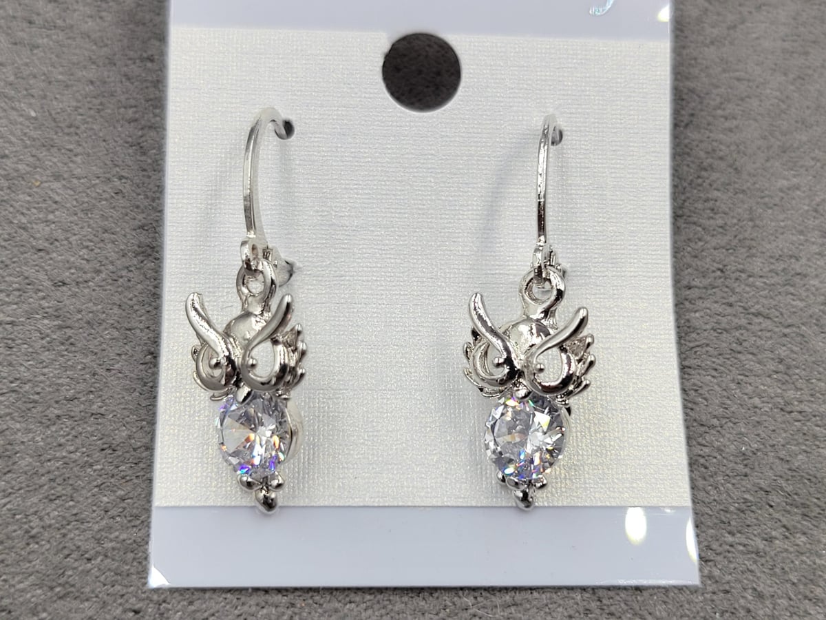 Сережки 10*28 мм круглий замок