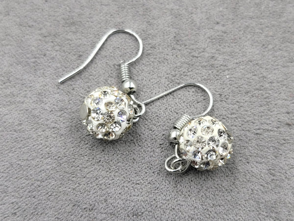 Сережки Шамбала 10 мм