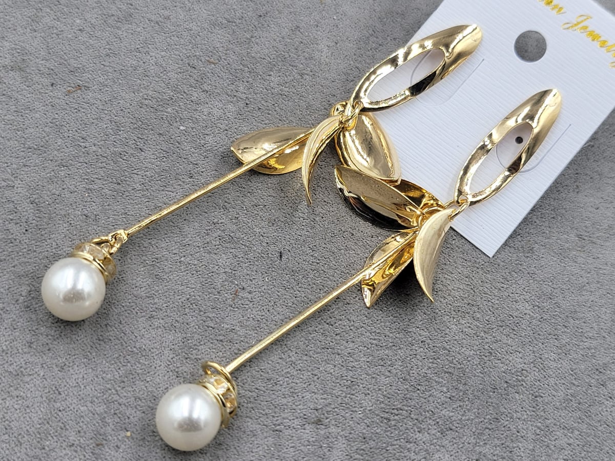 Гвоздики 10 мм довж. 10 см колір золото