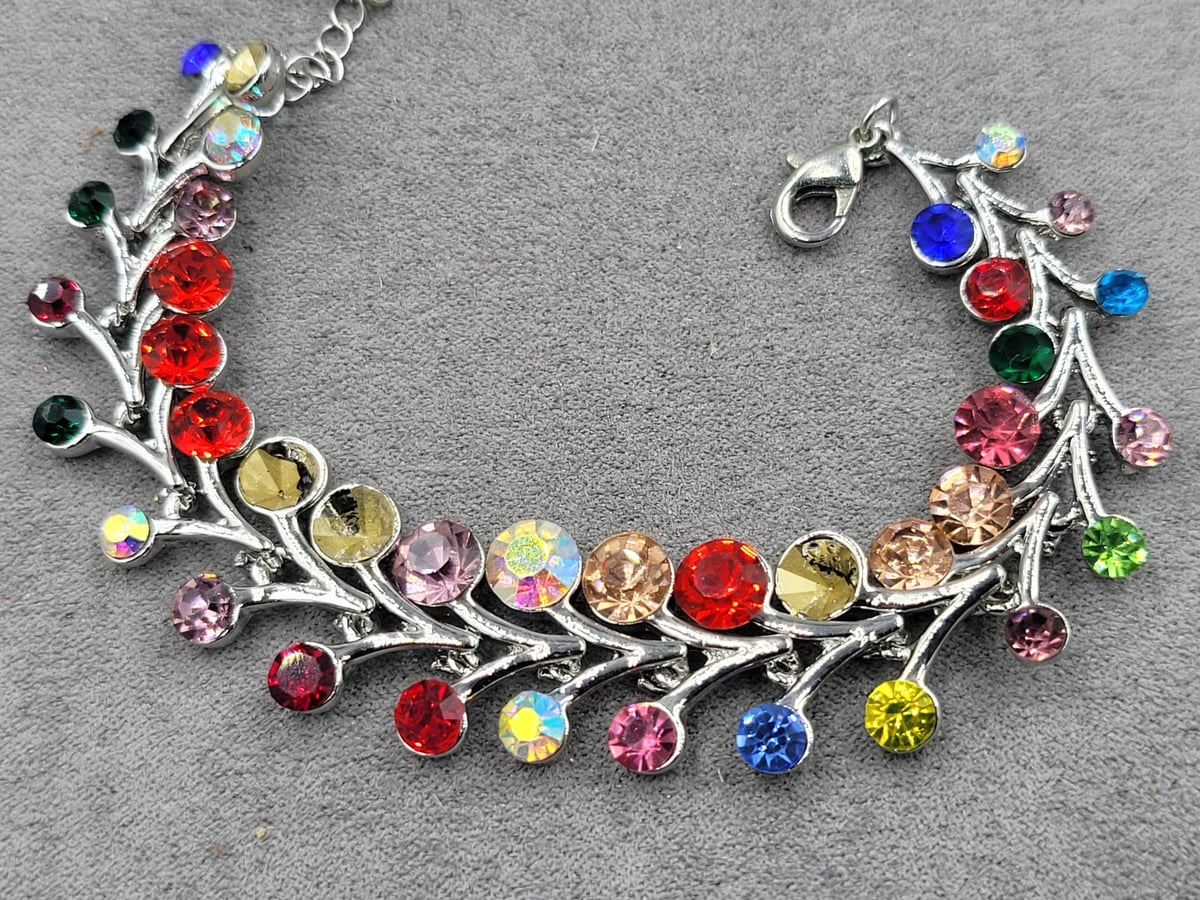 Браслет 18 мм довж. 18 см+5 см колір сталь (гіпоалергений сплав)