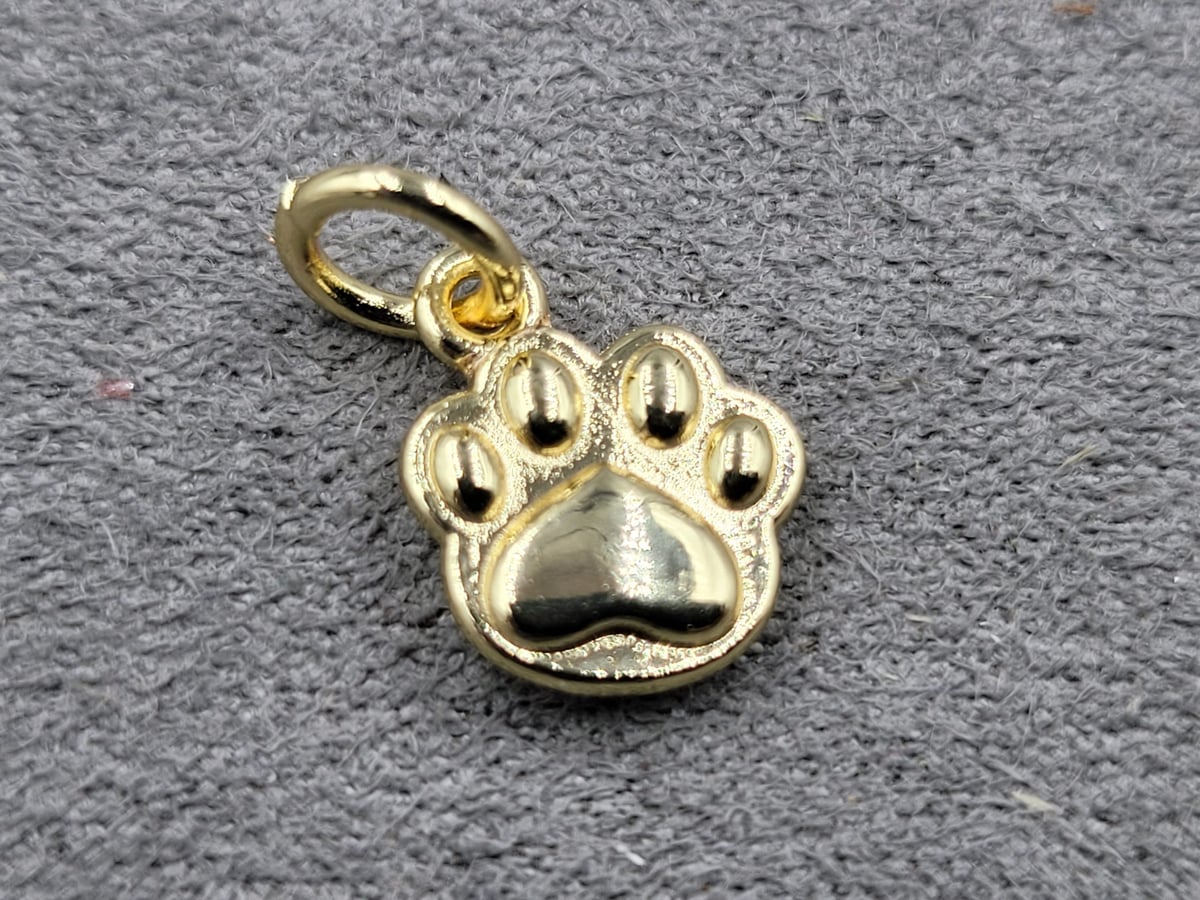 Підвіска 10*12 мм колір золото (гіпоалергений сплав)