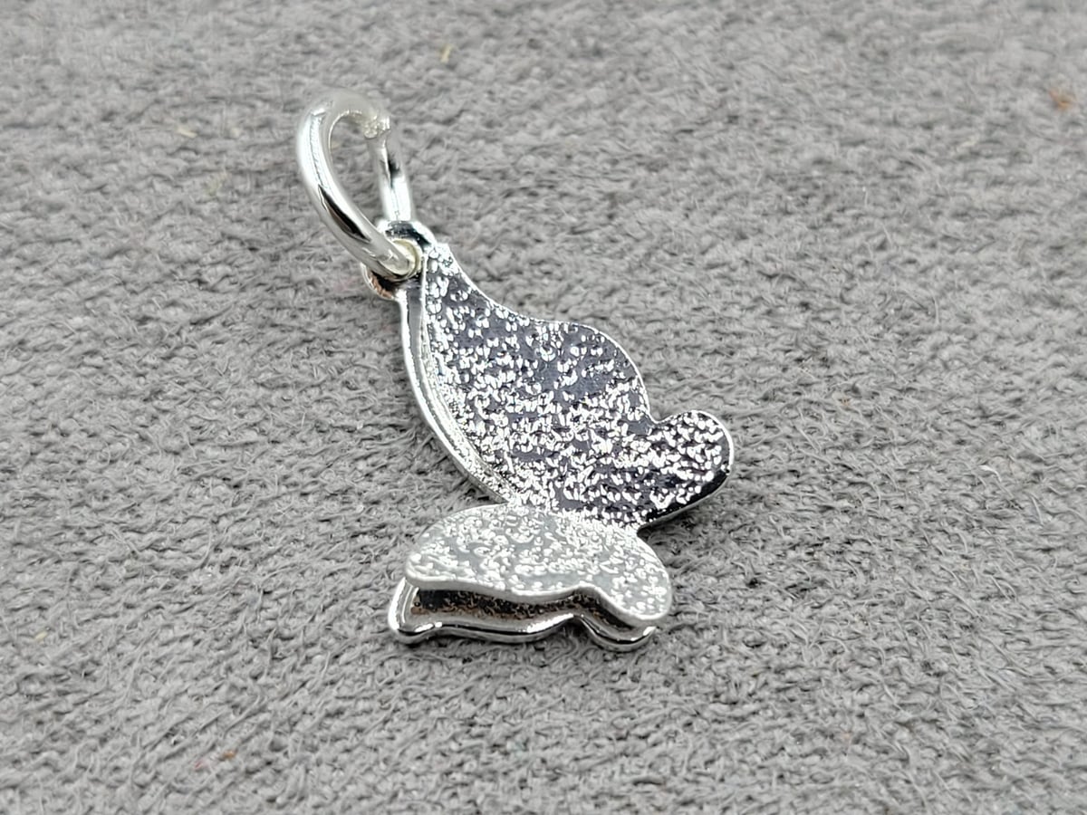 Підвіска 10*13 мм колір срібло (гіпоалергений сплав)