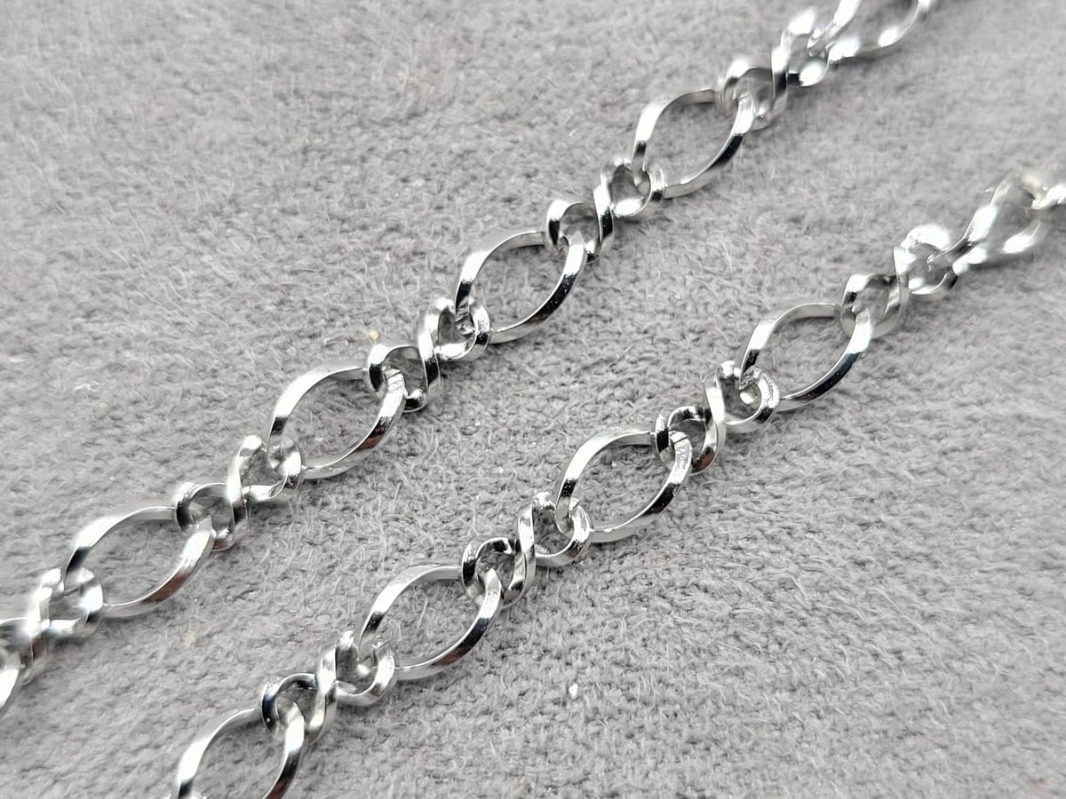 Ланцюг 3,8 мм 1 метр нержавіюча сталь