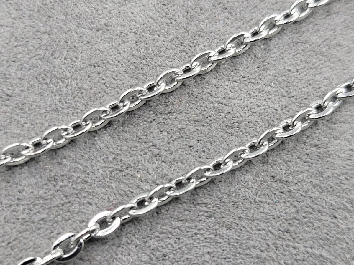 Ланцюг 3 мм 1 метр нержавіюча сталь
