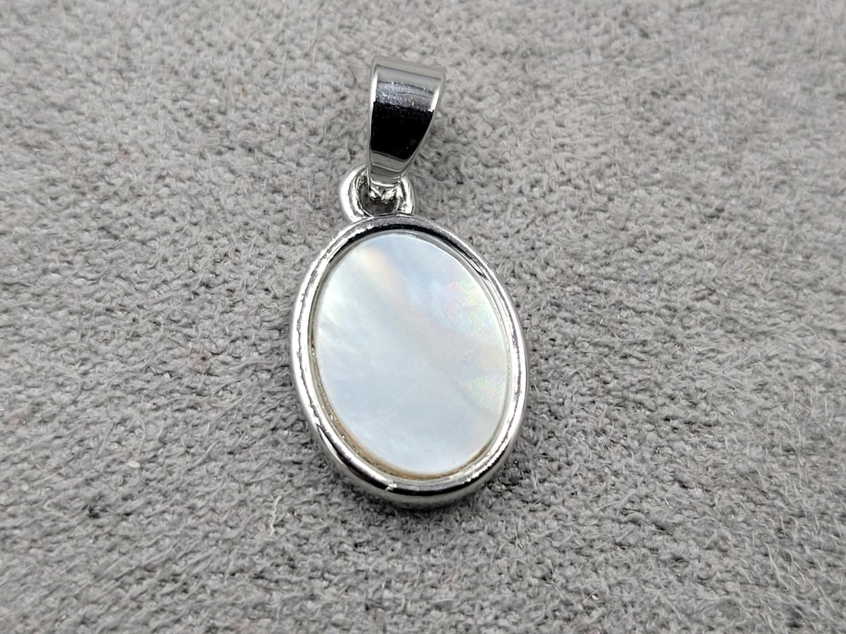 Підвіска 9*17 мм колір сталь (гіпоалергений сплав)