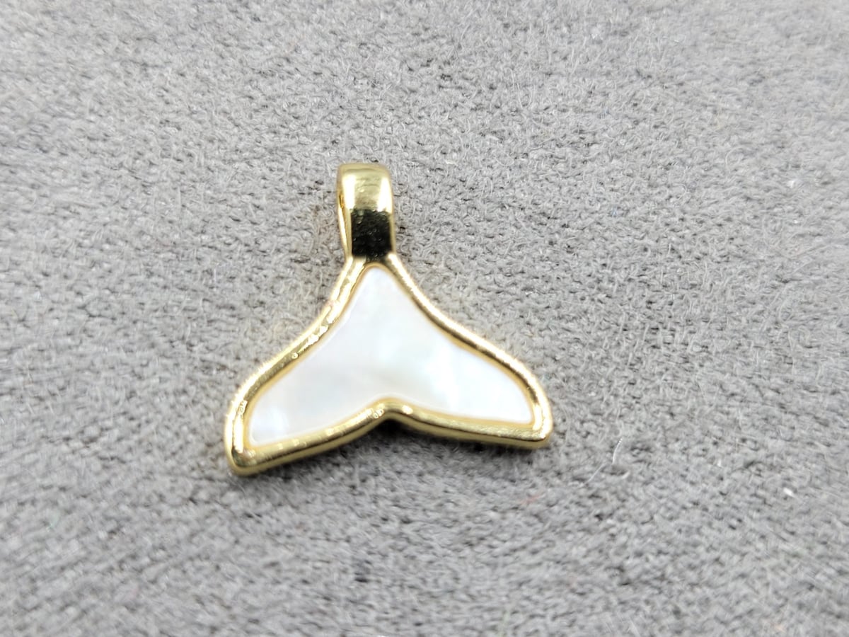 Підвіска 13*12,4 мм колір лимонне золото (гіпоалергений сплав)