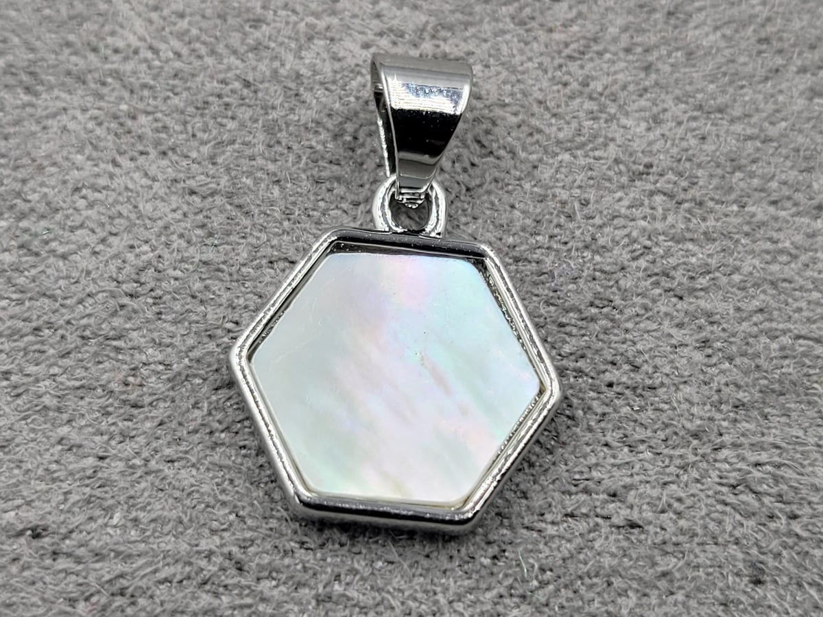 Підвіска 12,5*14 мм колір сталь (гіпоалергений сплав)