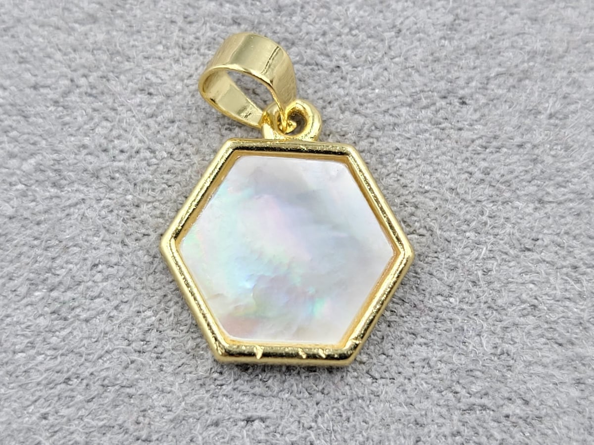 Підвіска 13*14 мм колір лимонне золото (гіпоалергений сплав)