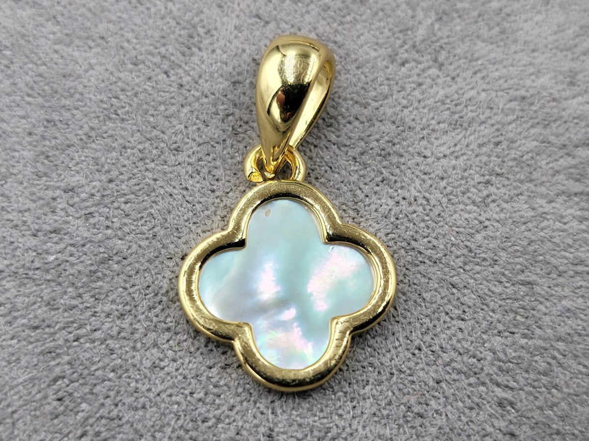 Підвіска 14*17 мм колір лимонне золото (гіпоалергений сплав)